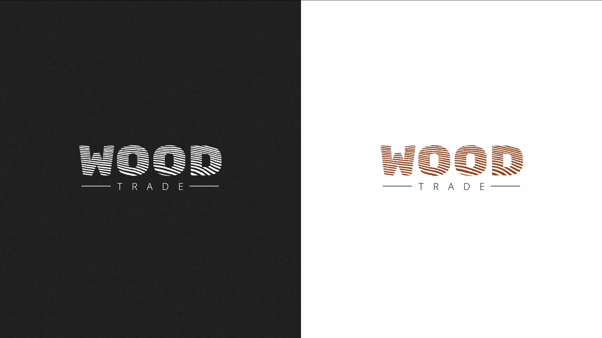 Разработка логотипа для компании «Wood Trade» в Лениногорске